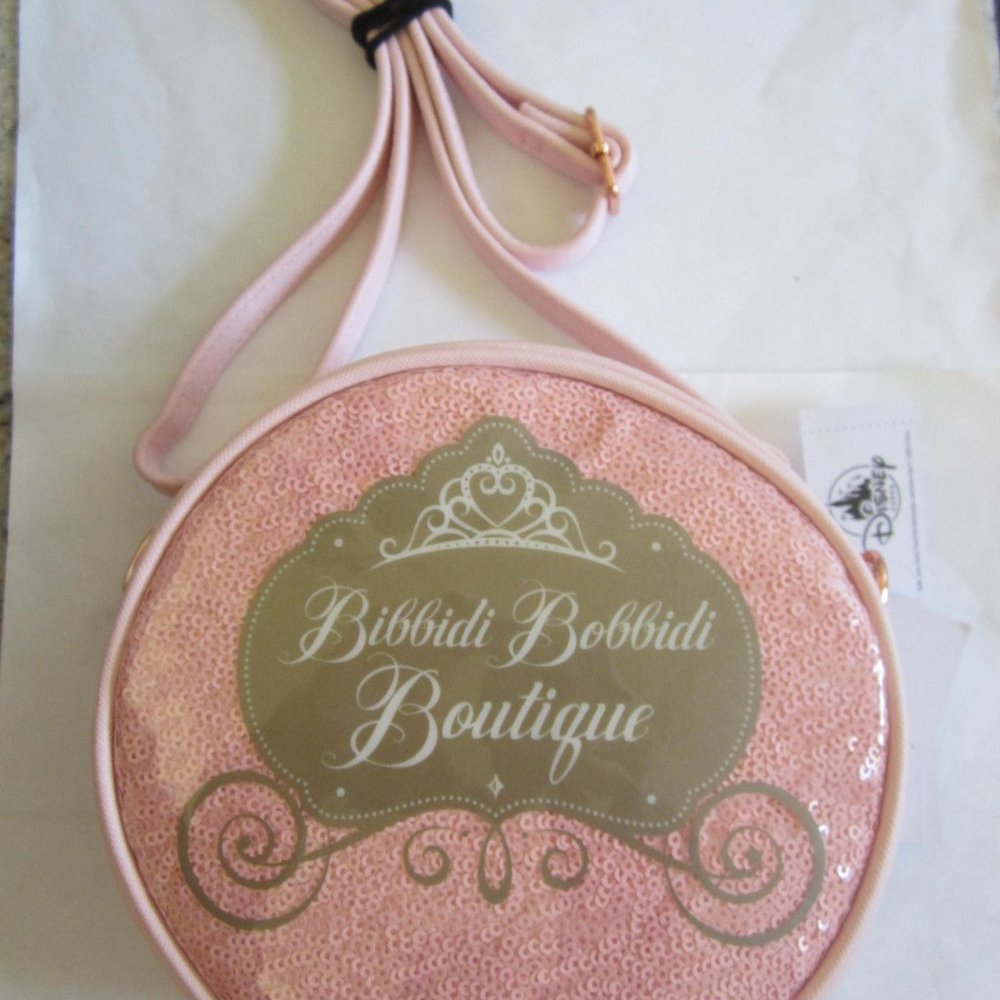 Disney Bibbidi Bobbidi Boutique Purse Pink Bag Crossbody